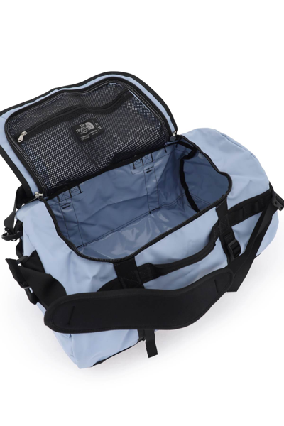 Shop The North Face Small Base Camp Duffel Bag In Steel Blue Tnf Black (light Blue)