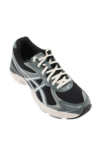 Shop Asics Gt-2160 Sneakers In Black Seal Grey (grey)