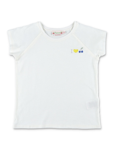 Shop Bonpoint Asmae T-shirt In White