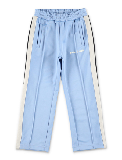 Shop Palm Angels Track Pants In L.blue