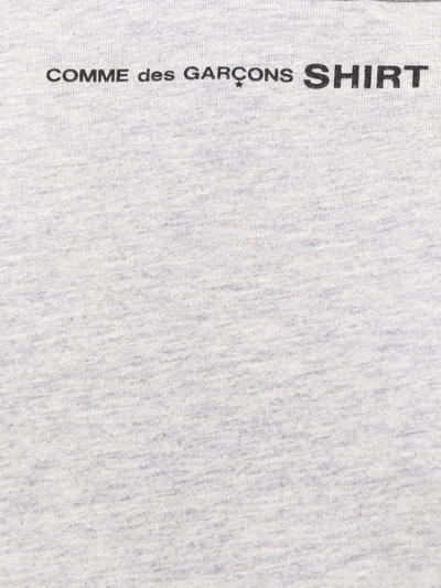 Shop Comme Des Garçons Shirt T-shirt In Grey