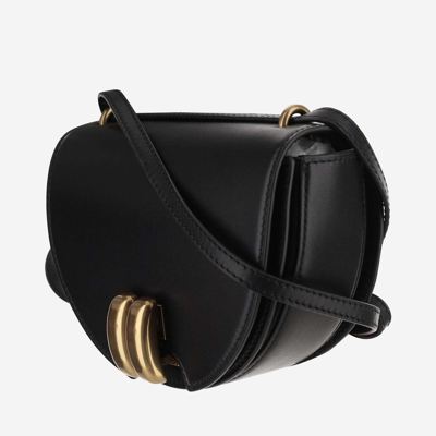 Shop By Malene Birger Cebelie Leather Bag In Black