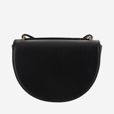 Shop By Malene Birger Cebelie Leather Bag In Black