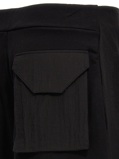 Shop A-cold-wall* Overlay Cargo Bermuda Shorts In Black
