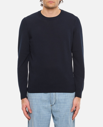 Shop Drumohr Crewneck Sweater In Blue