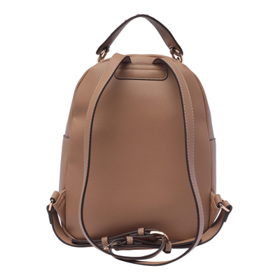 Shop Liu •jo Logo Backpack In Brown