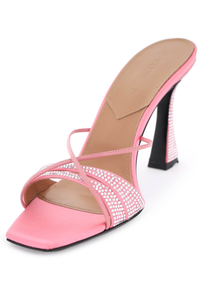 Shop D’accori Lust Mules In Powder Pink (pink)