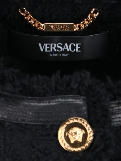 Shop Versace Jacket In Black