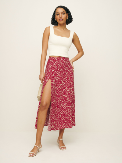 Shop Reformation Zoe Skirt In Last Tango