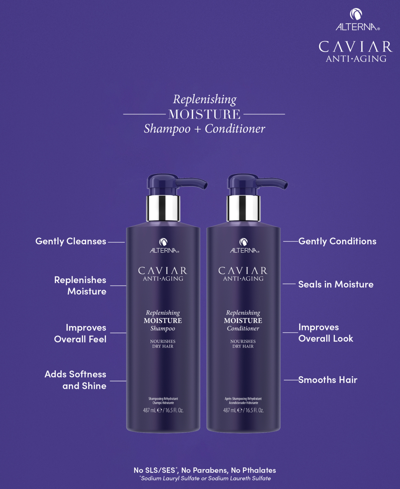 Shop Alterna 2-pc. Caviar Replenishing Moisture Shampoo & Conditioner Set In No Color