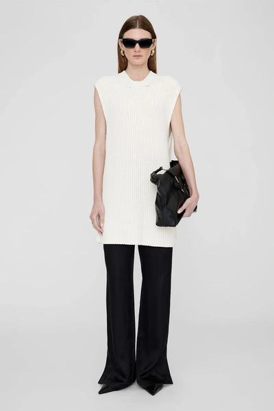 Anine Bing Olivier Sweater In Ivory In Ivory
