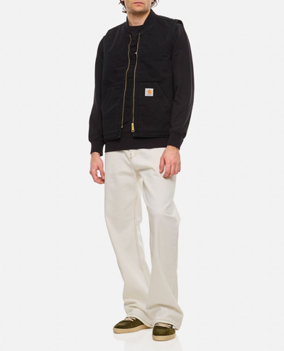 Carhartt Lachlan Sleeveless Jacket In Black