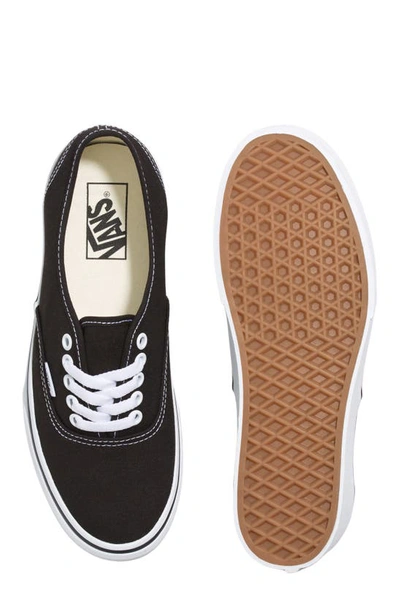 Shop Vans Gender Inclusive Authentic Stackform Sneaker In Canvas Black/ True White