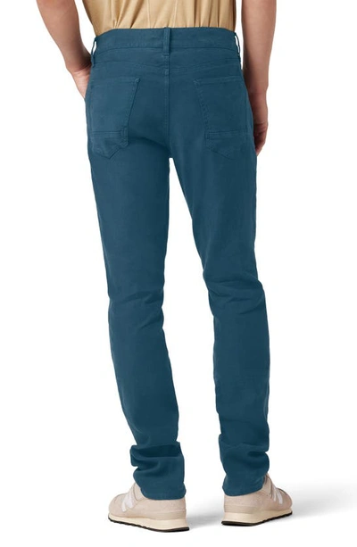 Shop Hudson Jeans Blake Slim Straight Stretch Twill Pants In Blue Stone