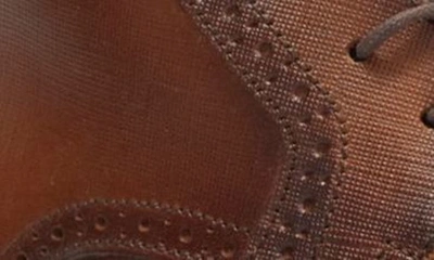 Shop Johnston & Murphy Stratford Wingtip Leather Boot In Tan