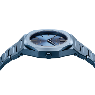 D1 Milano Watch Ultra Thin 30mm In Blue