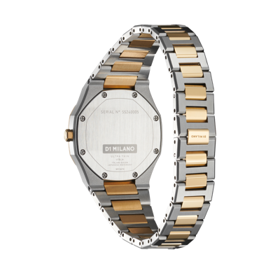 Shop D1 Milano Watch Ultra Thin 30mm In Gold/silver