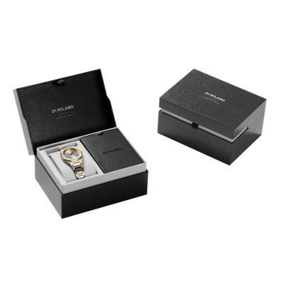 D1 Milano Watch Ultra Thin 30mm In Gold/silver