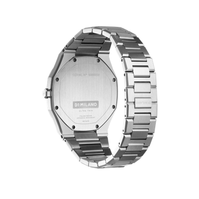 D1 Milano Ens Green D1-atbj12 Automatic Bracelet Stainless-steel Automatic Watch In Green/silver