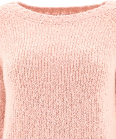 Shop Aspesi Ribbed Sweater In Pink