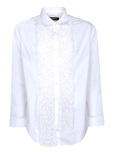 Shop Dsquared2 White Cotton Shirt