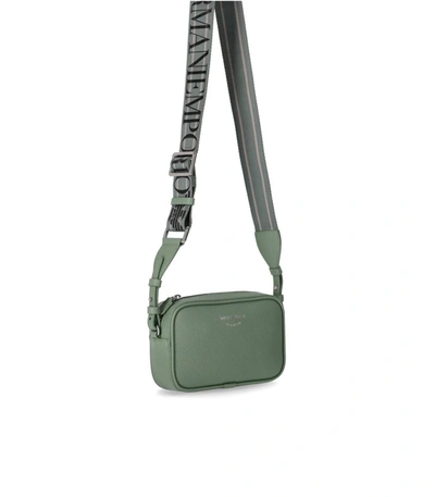 Shop Ea7 Emporio Armani  Camera Bag Sage Green Crossbody Bag