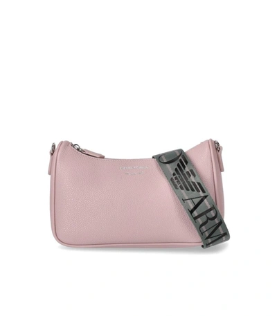 Shop Ea7 Emporio Armani  Ea Milano Pink Crossbody Bag