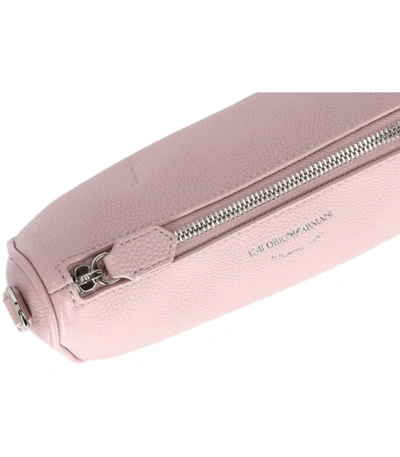 Shop Ea7 Emporio Armani  Ea Milano Pink Crossbody Bag