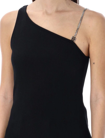 Shop Givenchy One Shoulder 4g Top In Black