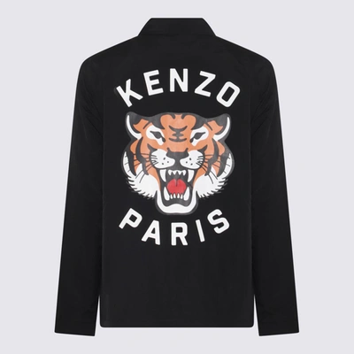 Shop Kenzo Black Casual Jacket