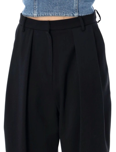 Shop Magda Butrym Shaldon Pants In Black