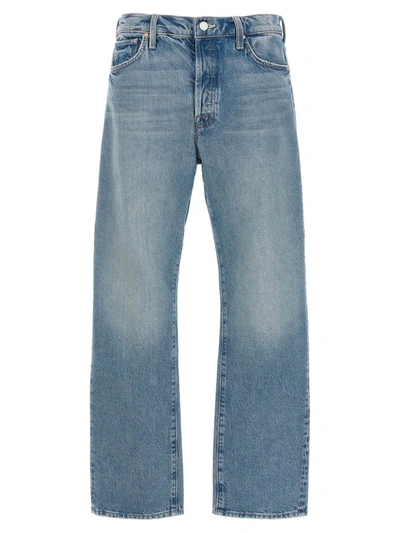 Shop Mother 'the Ditcher Hover' Jeans In Denim