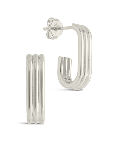 Sterling Forever Cindy Polished Suspender Studs 1