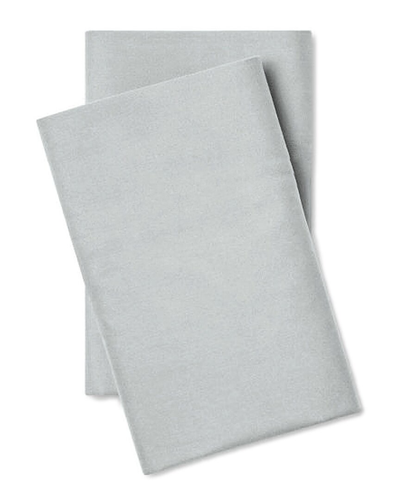 Shop Pillow Guy Luxe Soft & Smooth 100% Tencel Pillow Case Set In Grey