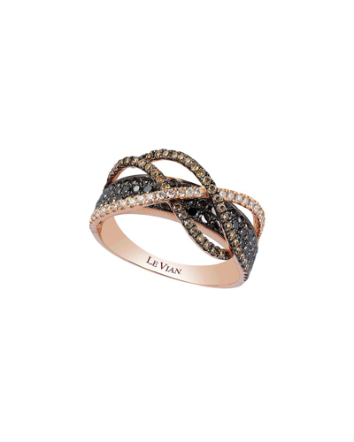 Le Vian 14k Rose Gold 1.10 Ct. Tw. White