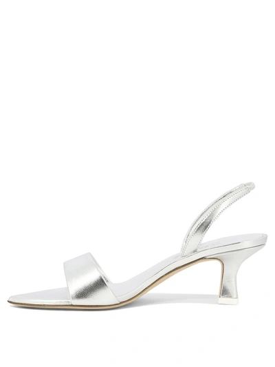Shop 3juin "syria" Sandals In Silver