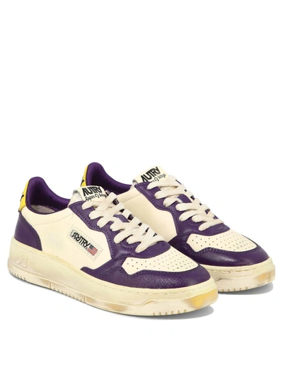 Shop Autry "super Vintage" Sneakers In Purple