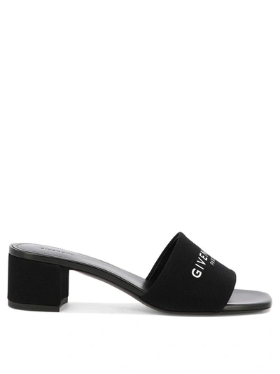 Shop Givenchy "4g" Sandals In Black