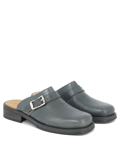 Shop Our Legacy "camion" Mules In Grey