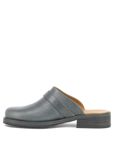 Shop Our Legacy "camion" Mules In Grey