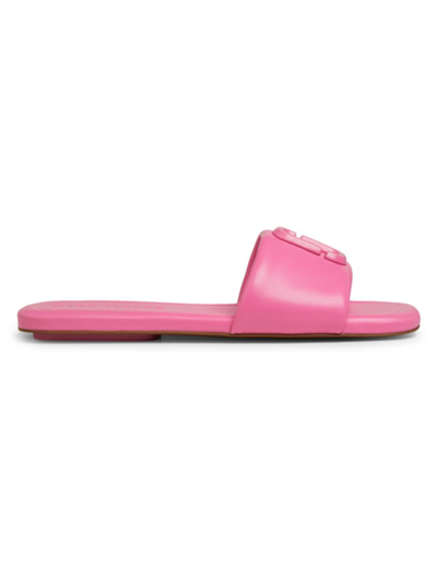 Shop Marc Jacobs Women's The J Marc Leather Sandals In Petal Pink