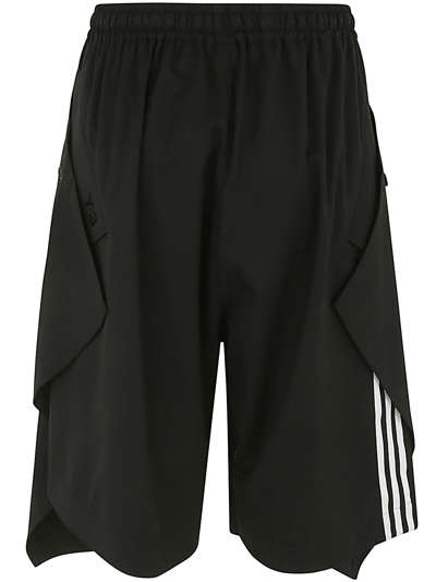 Shop Y-3 Oversized Shorts In Black