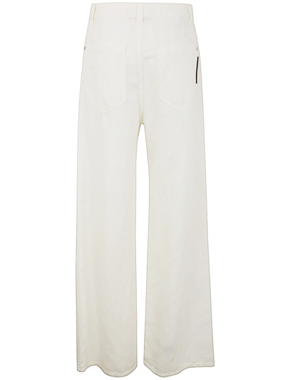 Shop Brunello Cucinelli Tinted Trouser In Natural