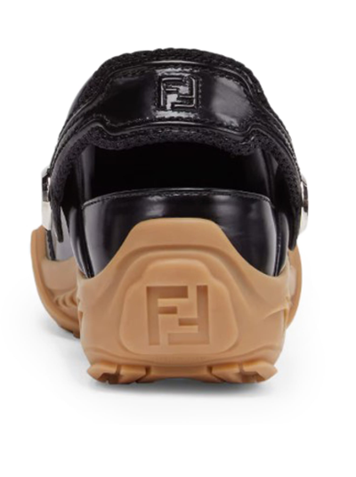 Shop Fendi Loafer In Black