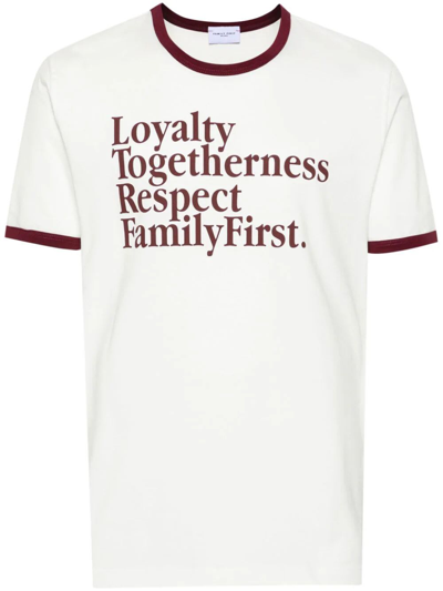 Shop Family First Milano Ltrf T-shirt In White