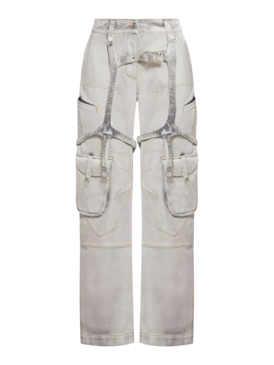 Shop Off-white Laundry Cargo Over Pants In Burnished Lilac