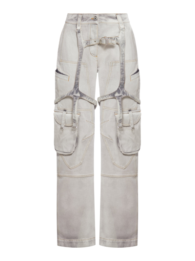 Off-white Laundry Cargo Jeans In Burnished Lilac