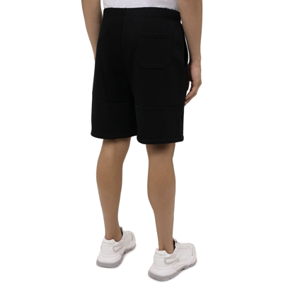 Shop Valentino Track Shorts In Black