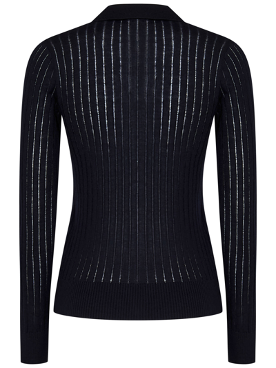 Shop Max Mara Caduca Sweater In Blue