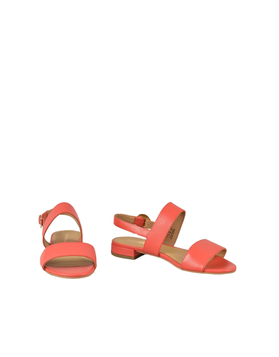 Shop Emporio Armani Womens Red Sandals
